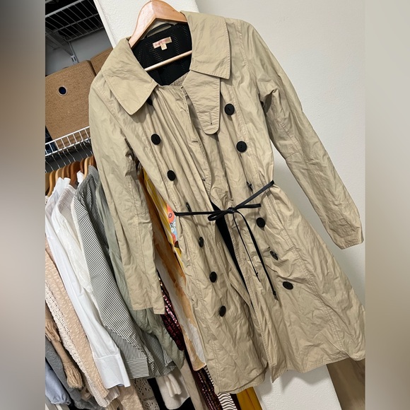 WILSONS LEATHER Belted Trench Coat - Picture 8 of 12